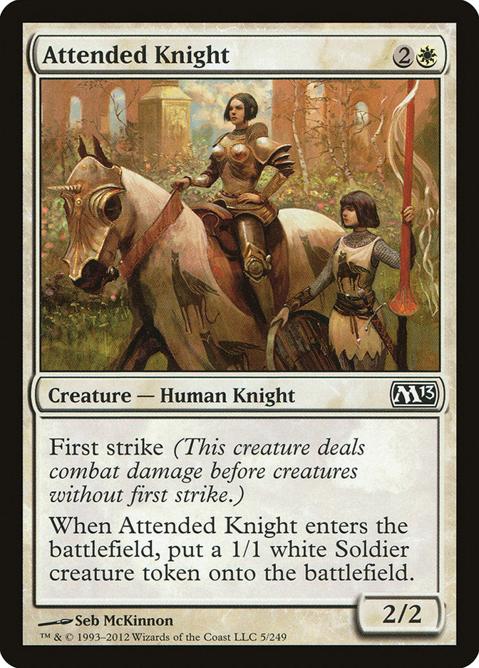 Attended Knight [Magic 2013] 