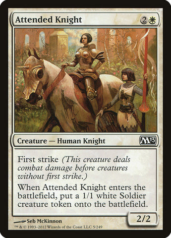 Attended Knight [Magic 2013] 