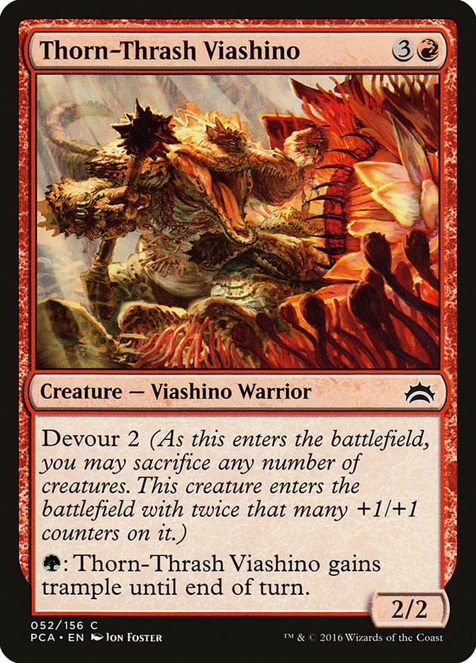 Thorn-Thrash Viashino [Planechase Anthology] 