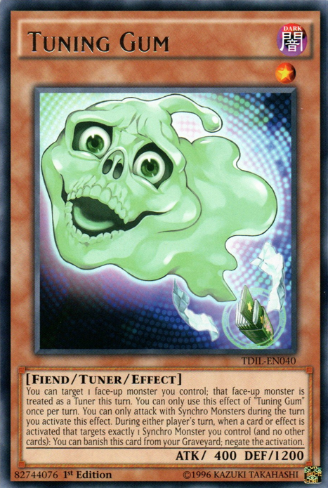 Tuning Gum [TDIL-EN040] Rare 