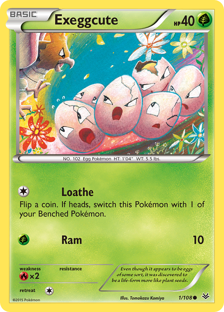 Exeggcute (1/108) [XY: Roaring Skies] 