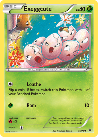 Exeggcute (1/108) [XY: Roaring Skies] 