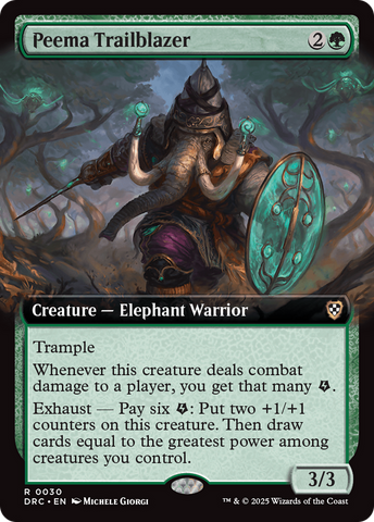 Peema Trailblazer (Extended Art) [Aetherdrift Commander] 