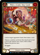 Pick a Card, Any Card (Blue) [EVR169] (Everfest) 1st Edition Rainbow Foil 