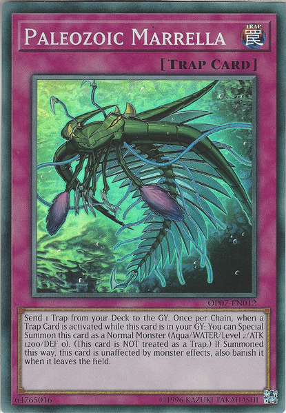 Paleozoic Marrella [OP07-EN012] Super Rare 