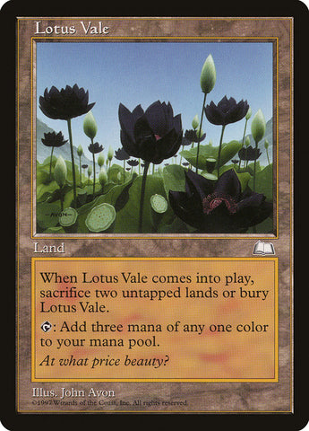 Lotus Vale [Weatherlight] 