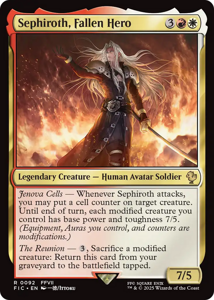 Sephiroth, Fallen Hero [FINAL FANTASY Commander] 
