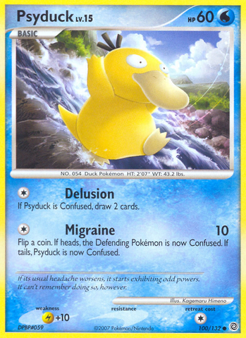 Psyduck (100/132) [Diamond &amp; Pearl: Secret Wonders] 