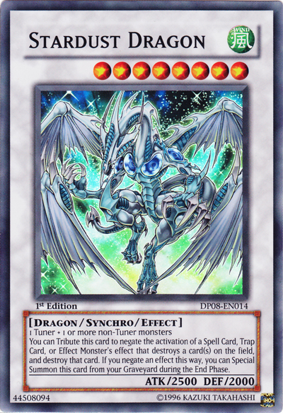 Stardust Dragon [DP08-EN014] Super Rare 