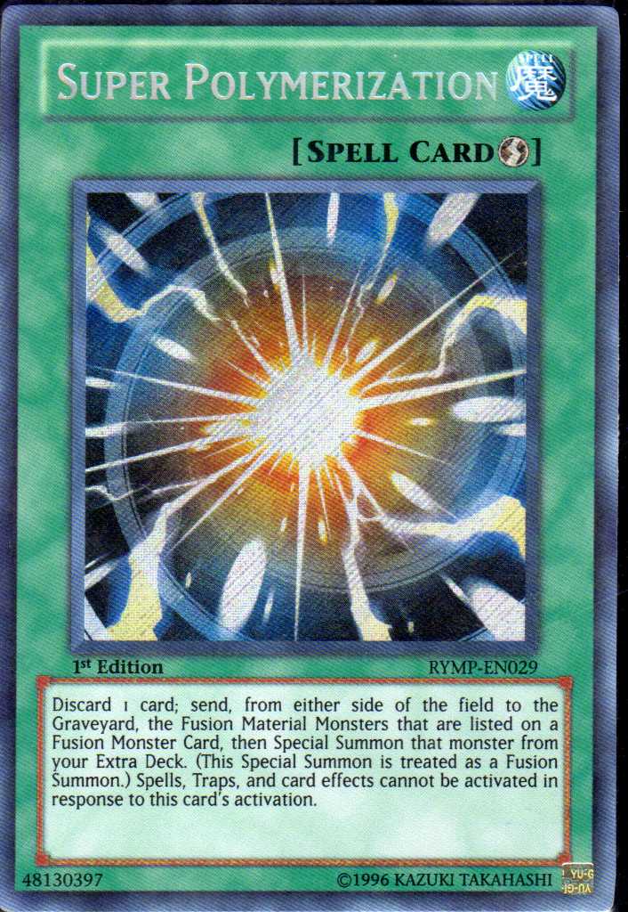 Super Polymerization [RYMP-EN029] Secret Rare 