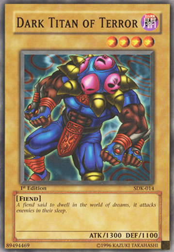 Dark Titan of Terror [SDK-014] Common 