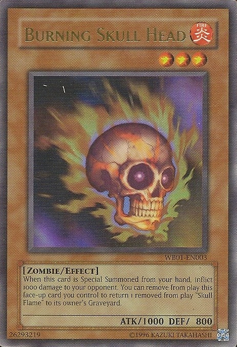 Burning Skull Head [WB01-EN003] Super Rare 