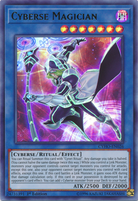 Cyberse Magician [CYHO-EN026] Ultra Rare 