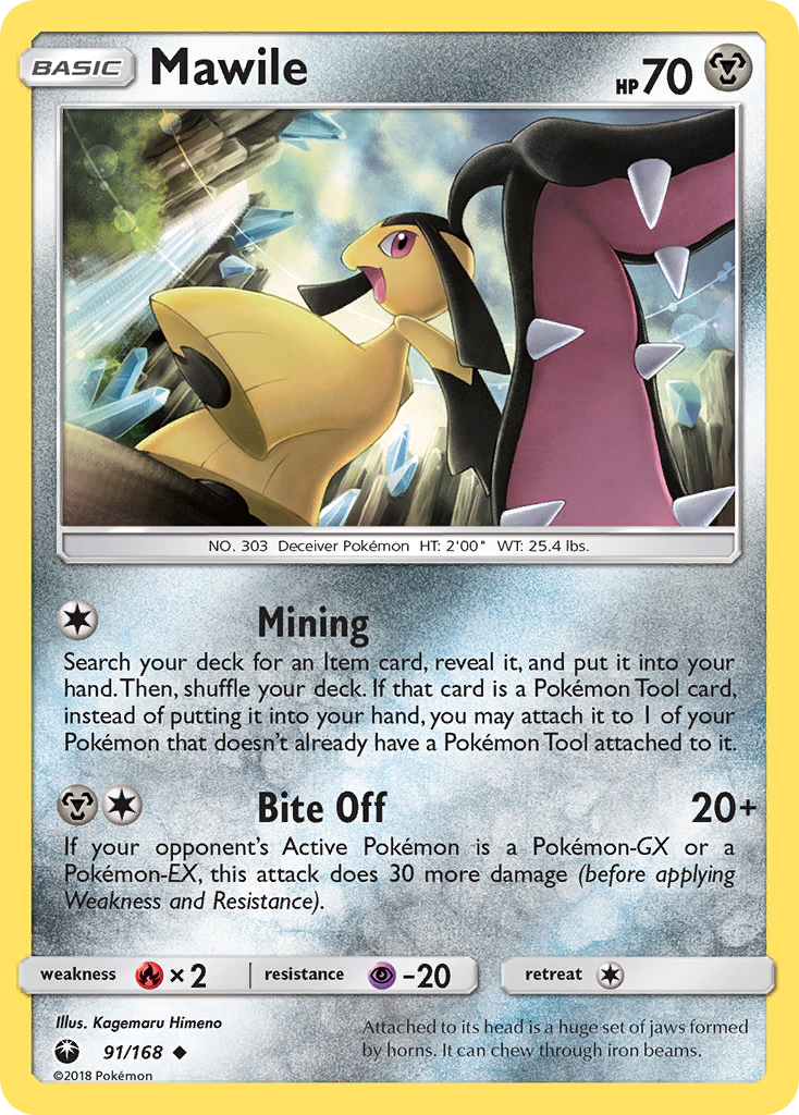 Mawile (91/168) [Sun &amp; Moon: Celestial Storm] 