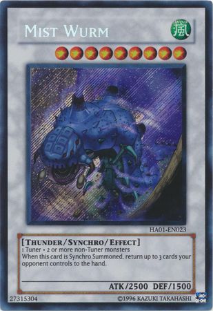 Mist Wurm [HA01-EN023] Secret Rare 
