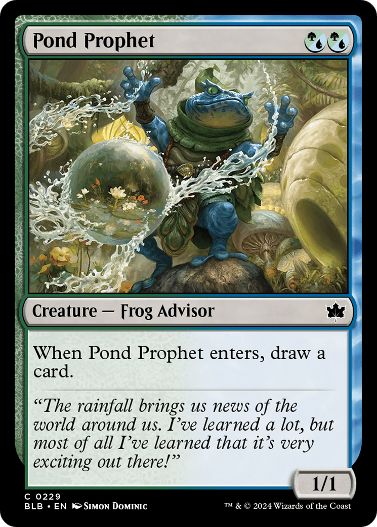 Pond Prophet [Bloomburrow] 