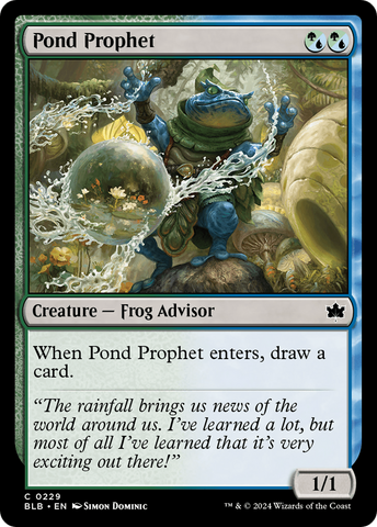 Pond Prophet [Bloomburrow] 