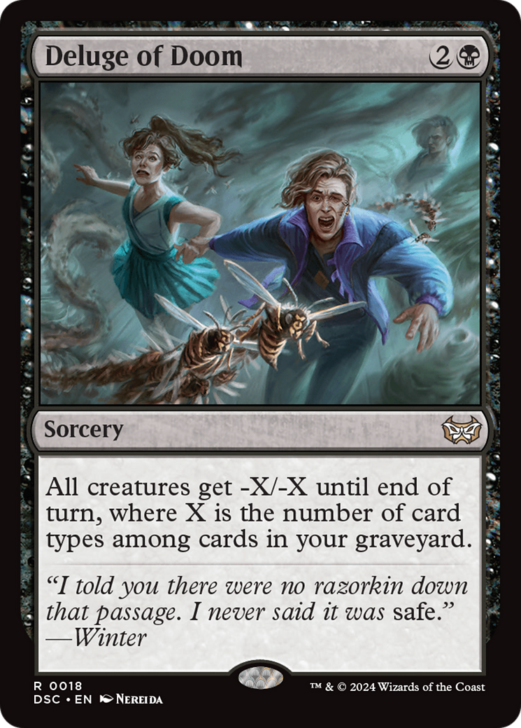 Deluge of Doom [Duskmourn: House of Horror Commander] 