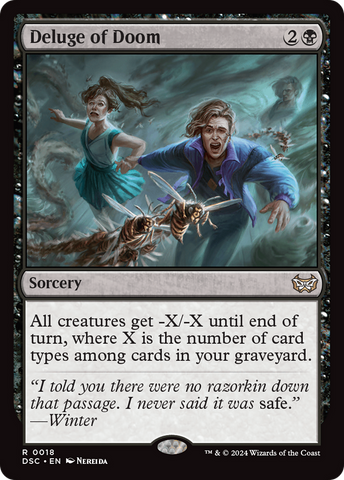 Deluge of Doom [Duskmourn: House of Horror Commander] 