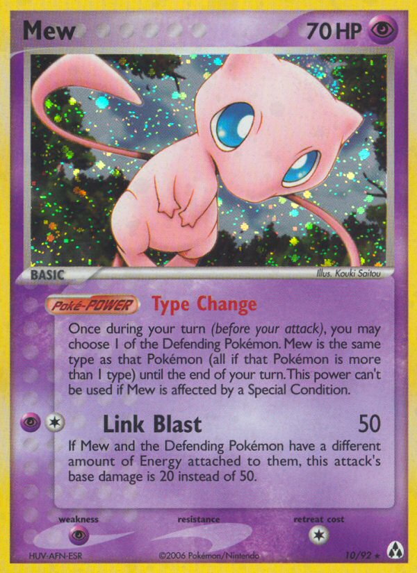 Mew (10/92) [EX: Legend Maker] 