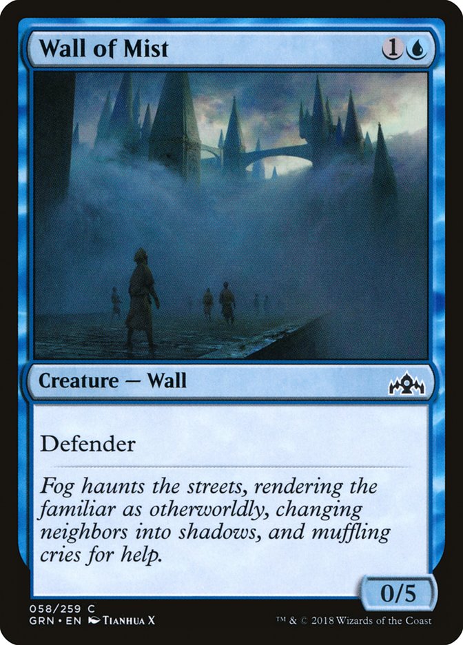 Wall of Mist [Guilds of Ravnica] 