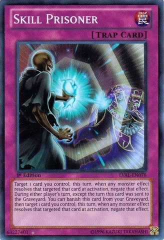 Skill Prisoner [LVAL-EN078] Super Rare 