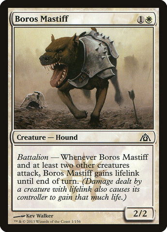 Boros Mastiff [Dragon's Maze] 