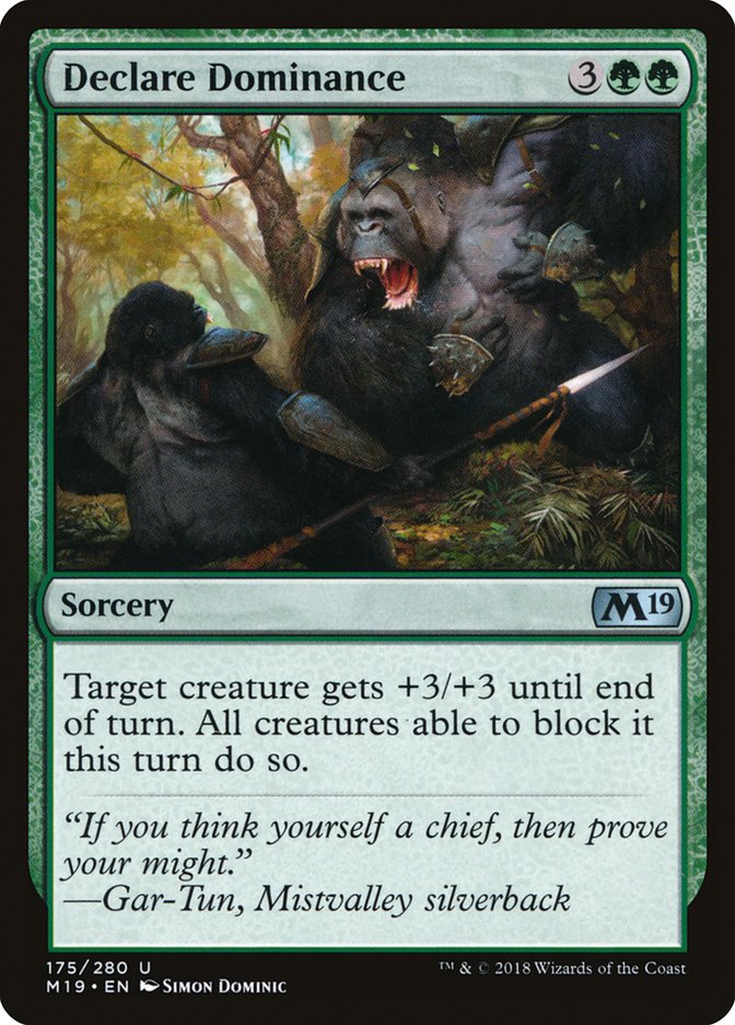 Declare Dominance [Core Set 2019] 