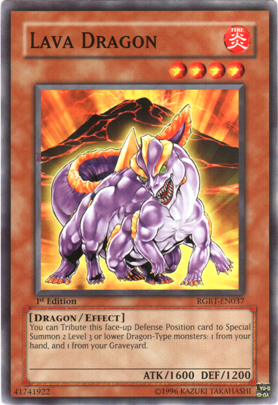 Lava Dragon [RGBT-EN037] Common 