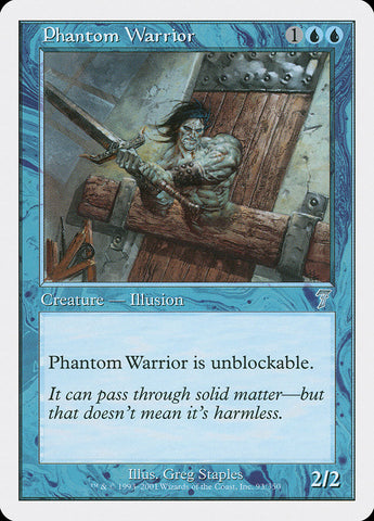Phantom Warrior [Seventh Edition] 