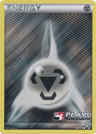 Metal Energy (112/114) (Play Pokemon Promo) [Black &amp; White: Base Set] 