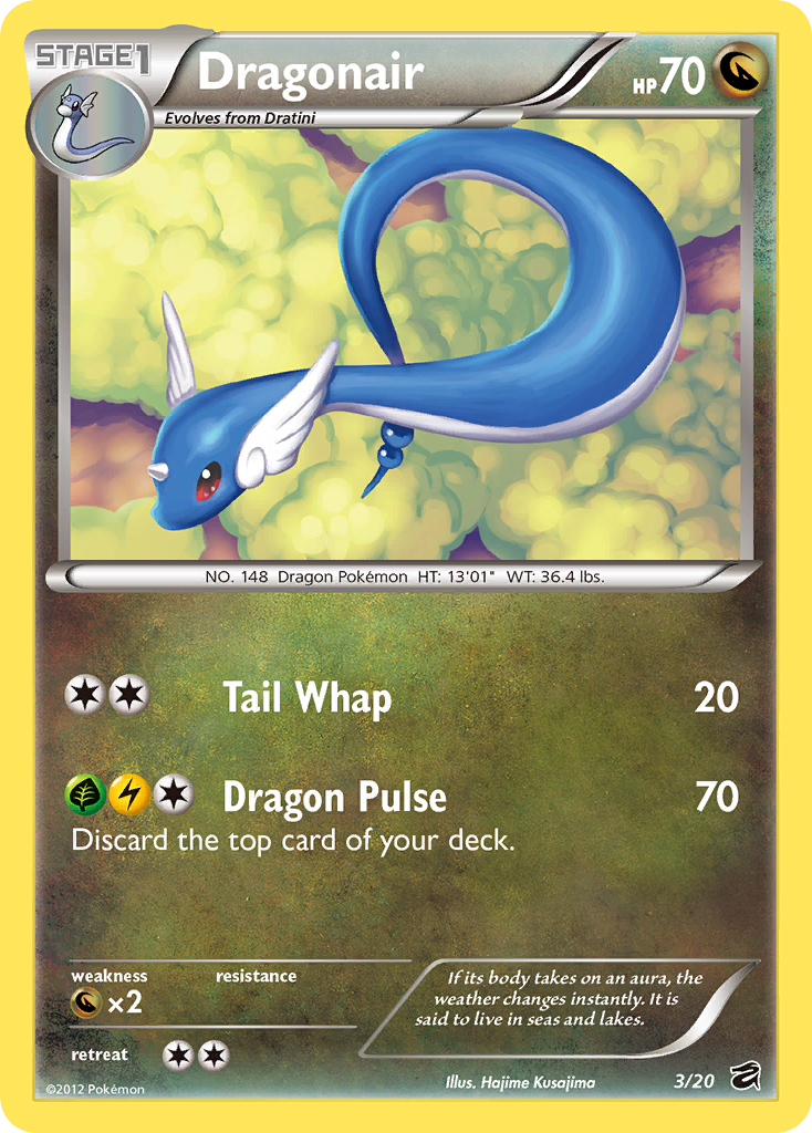 Dragonair (3/20) [Black &amp; White: Dragon Vault] 