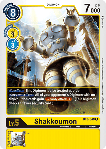 Shakkoumon [BT3-040] [Release Special Booster Ver.1.5] 