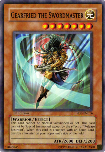 Gearfried the Swordmaster [SD5-EN016] Common 