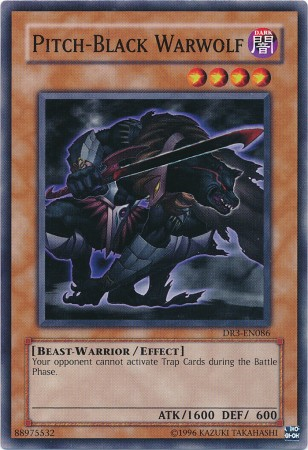 Pitch-Black Warwolf [DR3-EN086] Common 
