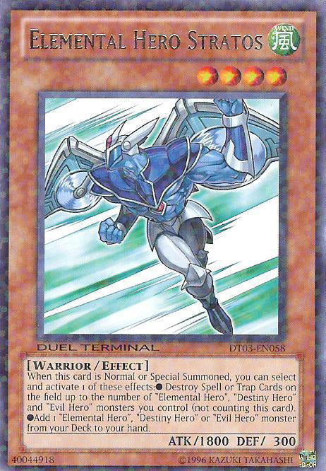Elemental Hero Stratos [DT03-EN058] Rare 