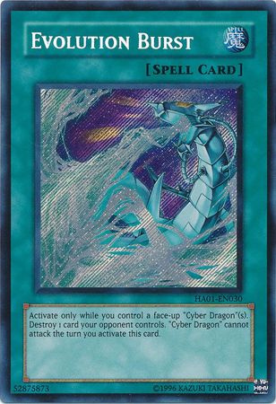Evolution Burst [HA01-EN030] Secret Rare 