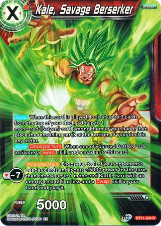 Kale, Savage Berserker (BT11-004) [Vermilion Bloodline 2nd Edition] 
