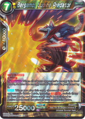 Bergamo, Lupine Predator (DB2-109) [Divine Multiverse] 