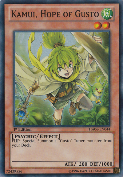 Kamui, Hope of Gusto [HA06-EN044] Super Rare 