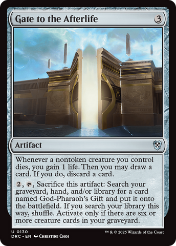 Gate to the Afterlife [Aetherdrift Commander] 