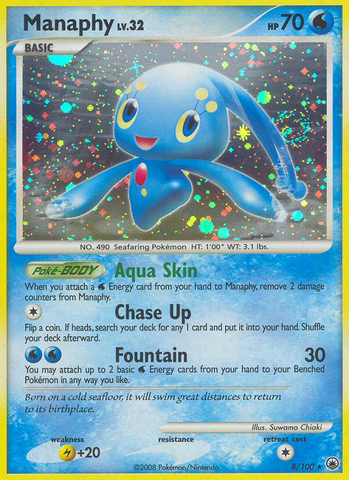 Manaphy (8/100) [Diamond &amp; Pearl: Majestic Dawn] 