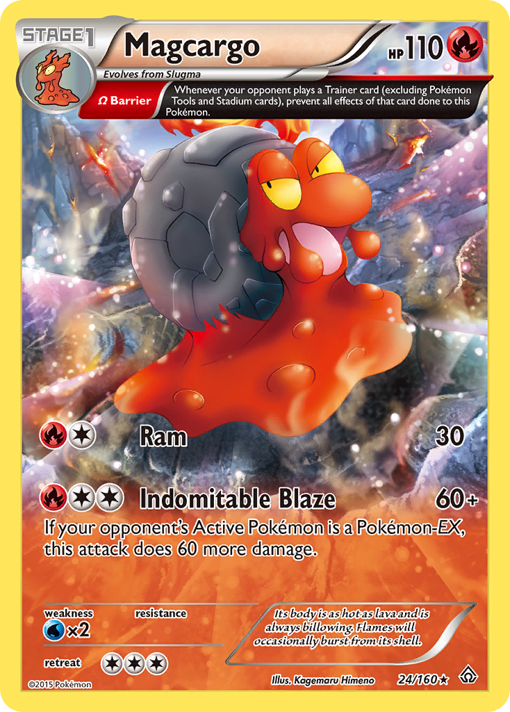 Magcargo (24/160) [XY: Primal Clash] 