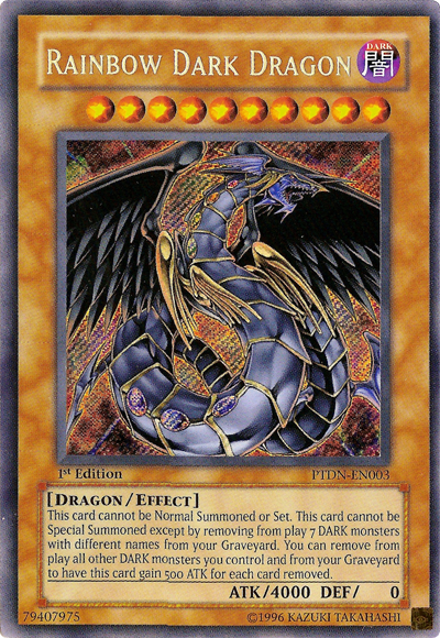 Rainbow Dark Dragon [PTDN-EN003] Secret Rare 
