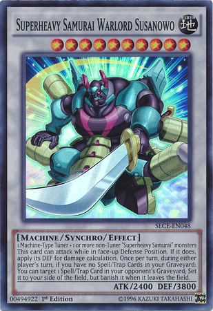 Superheavy Samurai Warlord Susanowo [SECE-EN048] Super Rare 