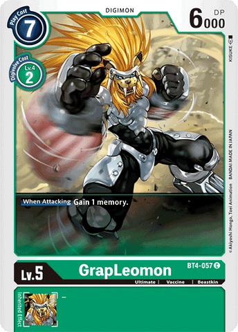 GrapLeomon [BT4-057] [Great Legend] 
