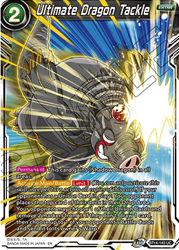 Ultimate Dragon Tackle (BT14-143) [Cross Spirits] 