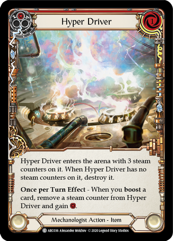 Hyper Driver [U-ARC036] (Arcane Rising Unlimited) Unlimited Rainbow Foil 