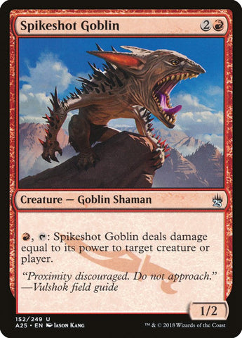 Spikeshot Goblin [Masters 25] 