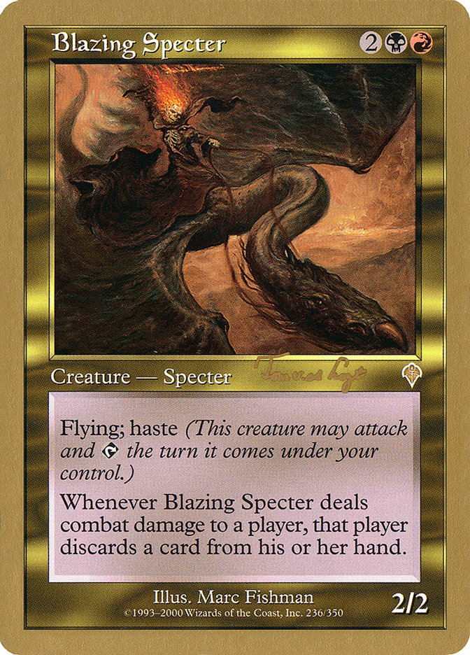 Blazing Specter (Tom van de Logt) [World Championship Decks 2001] 